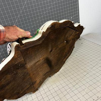 Antique Meissen Cherub Mirrored Sconce Circa 1870