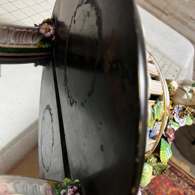 Antique Meissen Cherub Mirrored Sconce Circa 1870