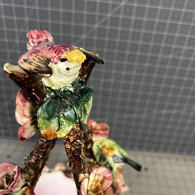 Capodimonte Floral Brides Basket INCREDIBLE!!!! Circa 1930's 