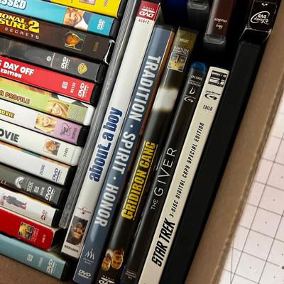 Box Full of DVD's 