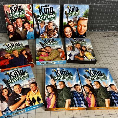 Several Season of the "KING OF QUEENS" TV Series