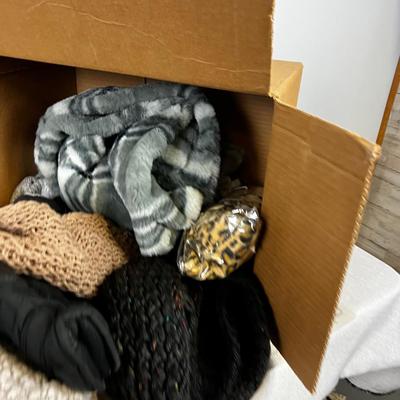 Ladies Winter Accessories: Muffs, Scarfs, Mittens, Hats, Gloves ETC.