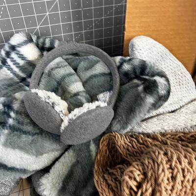 Ladies Winter Accessories: Muffs, Scarfs, Mittens, Hats, Gloves ETC.
