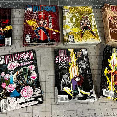 Hell Storm (Title) Multiple Copies or several volumes Comic by Marvel Comics Bundle 