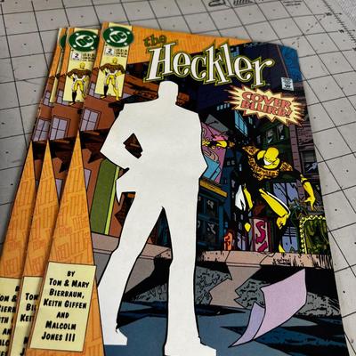 DC Comic THE HECKLER, Several Copies Multiple Volumes 