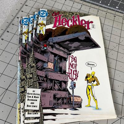 DC Comic THE HECKLER, Several Copies Multiple Volumes 