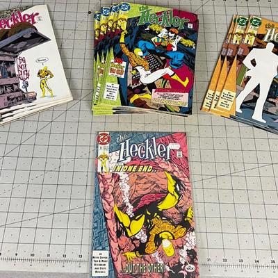 DC Comic THE HECKLER, Several Copies Multiple Volumes 