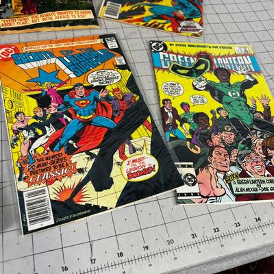 Pile of DC Comics from the 70's 