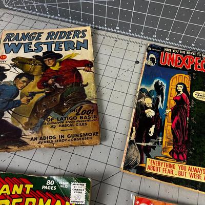 Pile of DC Comics from the 70's 