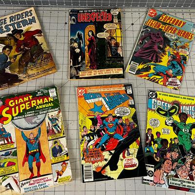 Pile of DC Comics from the 70's 
