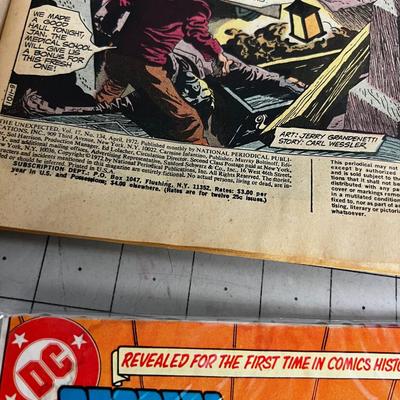 Pile of DC Comics from the 70's 