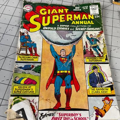Pile of DC Comics from the 70's 