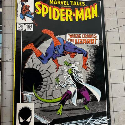 Lot of 6 VINTAGE Marvel Comics 70's and 80's 