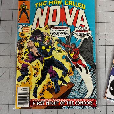 Lot of 6 VINTAGE Marvel Comics 70's and 80's 