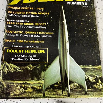 Science Fiction Magazines Star Log and Star Fleet Gallery 