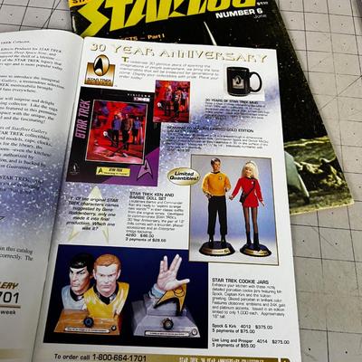 Science Fiction Magazines Star Log and Star Fleet Gallery 