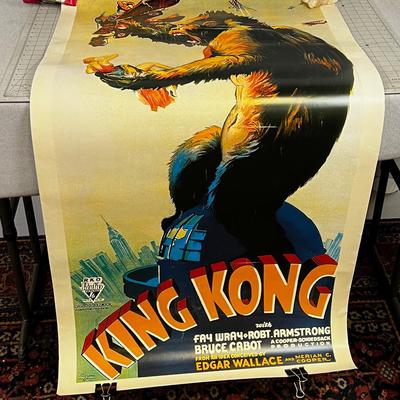2005 REPRINT POSTER of KING KONG 