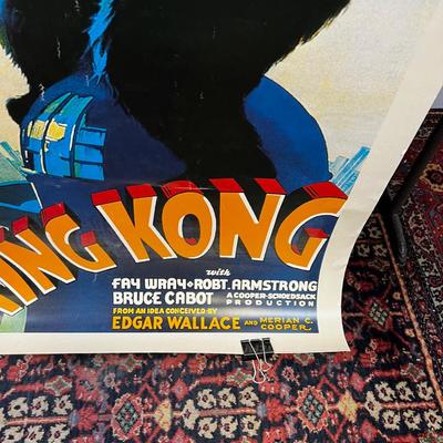 2005 REPRINT POSTER of KING KONG 