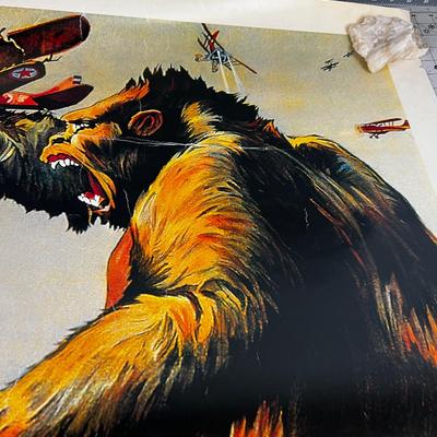 2005 REPRINT POSTER of KING KONG 