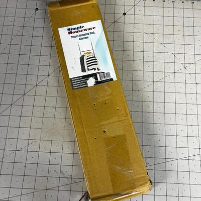 NEW in the Box Closet Hanging ROD 