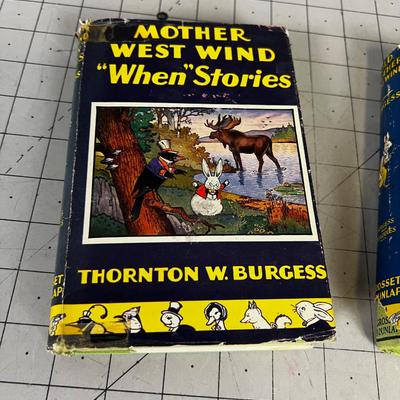 (2) Old Mother West Wind Story Books
