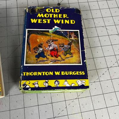 (2) Old Mother West Wind Story Books