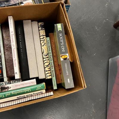 2 Boxes of Mixed Type of BOOKS