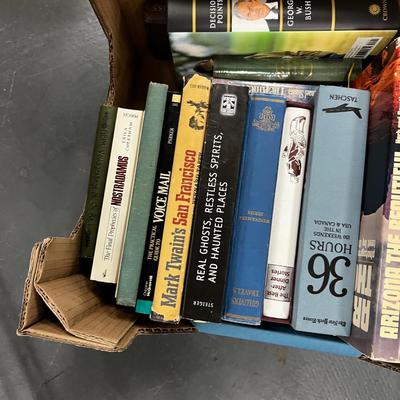 2 Boxes of Mixed Type of BOOKS