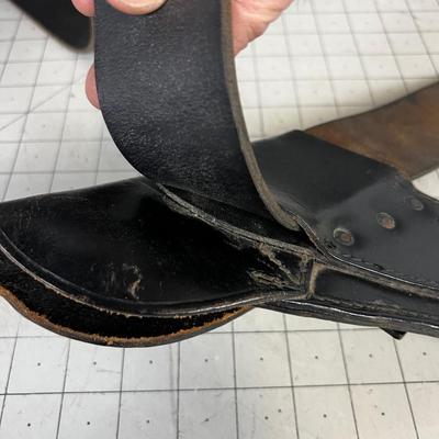 Bianchi Civil War Style Pistol Belt LEATHER