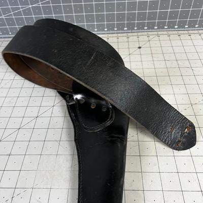 Bianchi Civil War Style Pistol Belt LEATHER