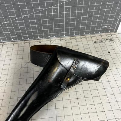 Bianchi Civil War Style Pistol Belt LEATHER