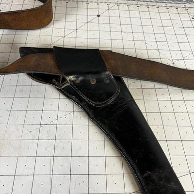 Bianchi Civil War Style Pistol Belt LEATHER