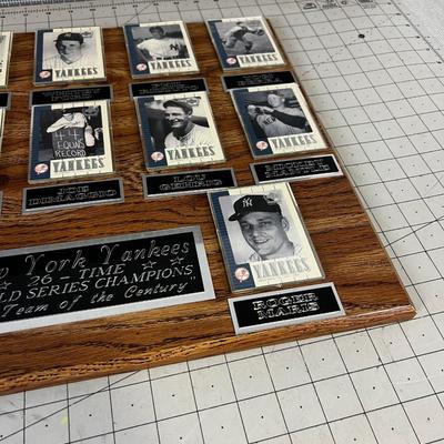 New York Yankees 26 Time World Series Champion PLAQUE