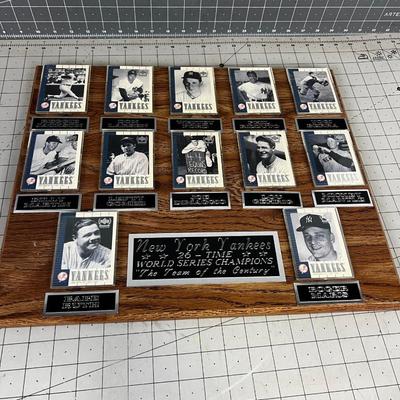 New York Yankees 26 Time World Series Champion PLAQUE