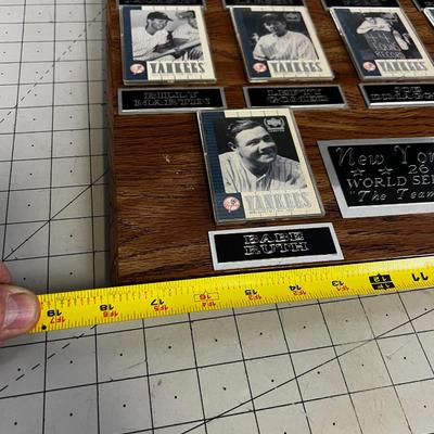 New York Yankees 26 Time World Series Champion PLAQUE