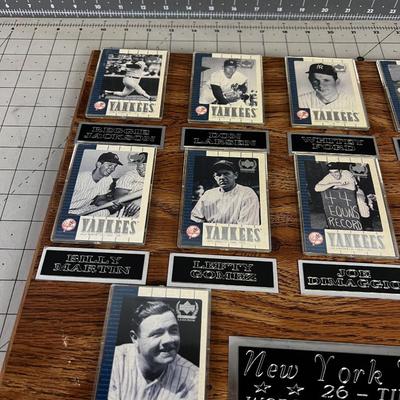 New York Yankees 26 Time World Series Champion PLAQUE