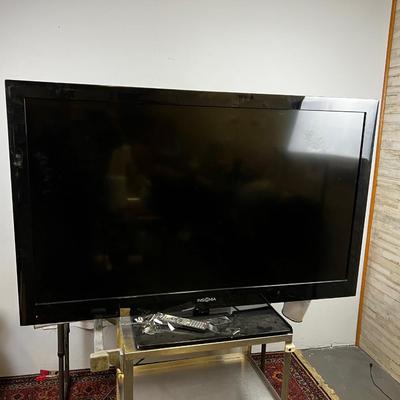 LARGE TV 54" Flat Screen Television INSIGNA w/ remote