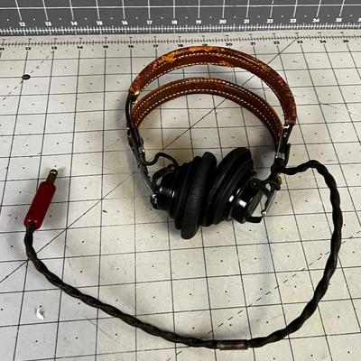 Vintage WESTERN ELECTRIC Military Head Phone Set