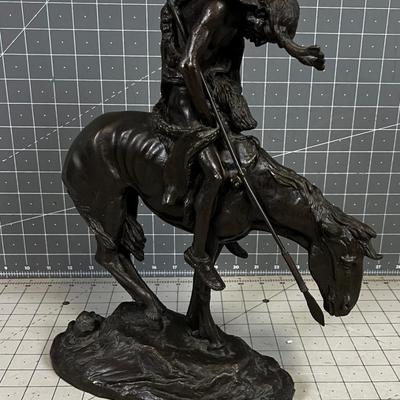 FRASER 1894 END of TRAIL BRONZE Statue