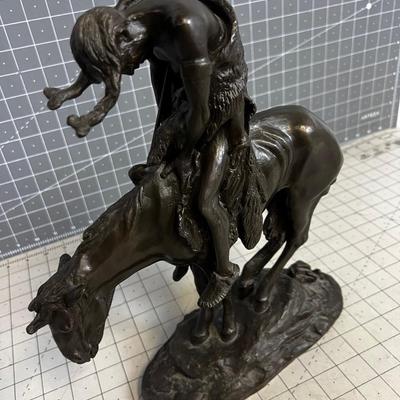 FRASER 1894 END of TRAIL BRONZE Statue