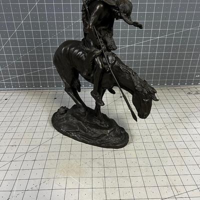 FRASER 1894 END of TRAIL BRONZE Statue