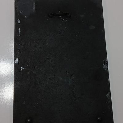Antique and Unique! Cast Iron German 'Coat of Arms' Fire back A Baroque stove plate, SaarbrÃ¼ck 1773