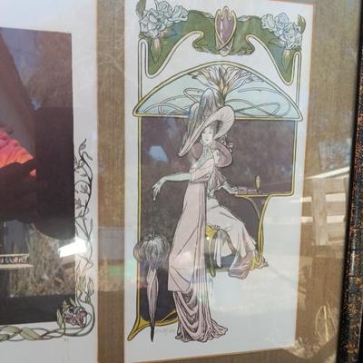 JOY DUNN LOT OF 4 Limited Edition Lithograph, Signed and framed with Certificate of Authenticity