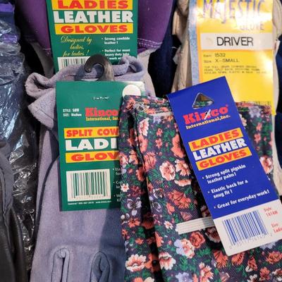 Leather Gloves Ladies &Small