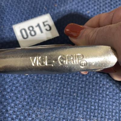 Vise grip channel locks