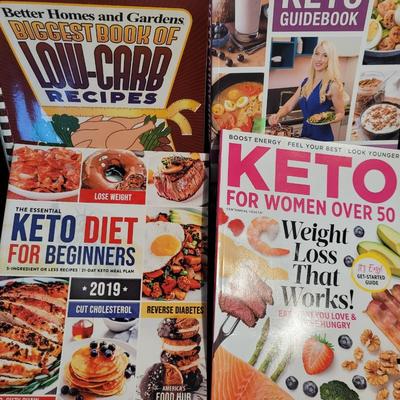 Keto Cookbooks & Recipe Binders