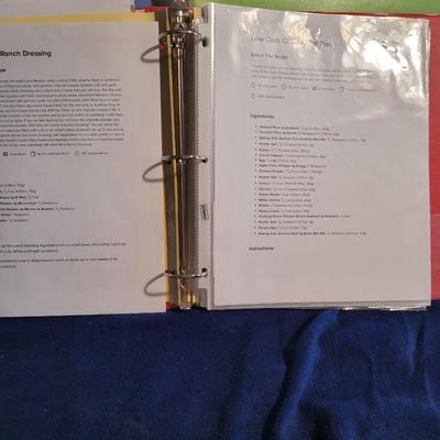 Keto Cookbooks & Recipe Binders