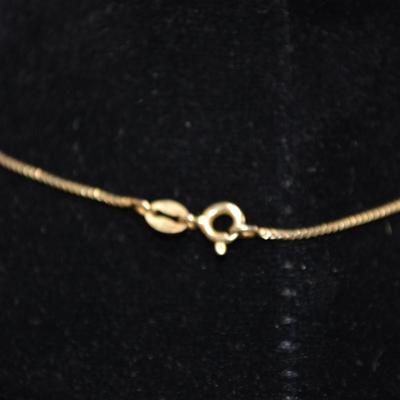 Gold-Tone 925 Sterling Family Pendant with 925 Chain 16" 10.3g