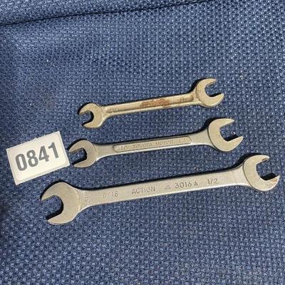 Open end wrenches