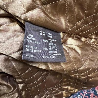 MARC New York Brown LEATHER Jacket